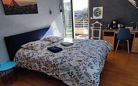 Grande chambre SDB privée avec balcon